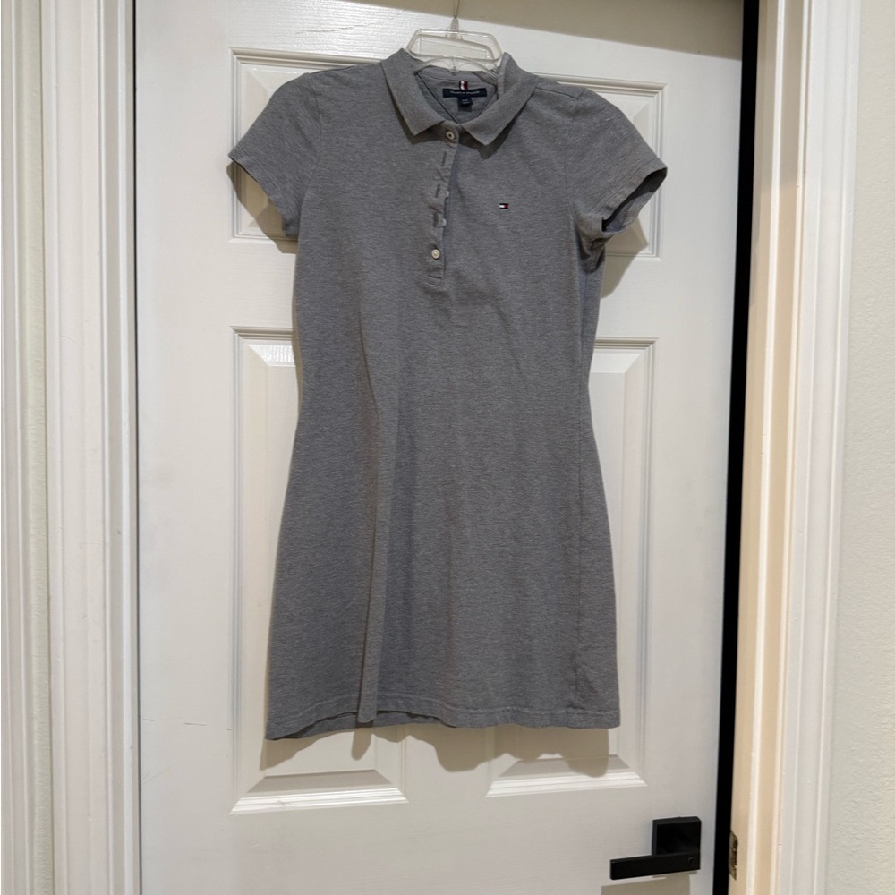 Tommy Hilfiger Heather Gray Polo Shirt